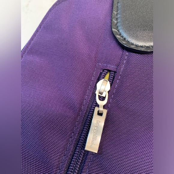 Baggallini Purple Nylon Black Sling Bag - Picture 3 of 5
